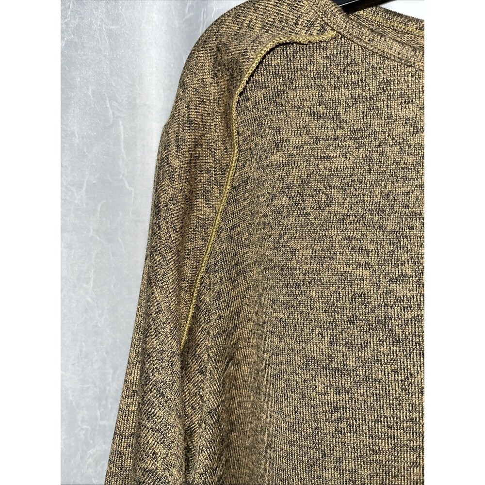 Clara Sun Woo Women's Boat Neck Top 3/4 Sleeves Brown Pullover Size Large - Picture 2 of 6